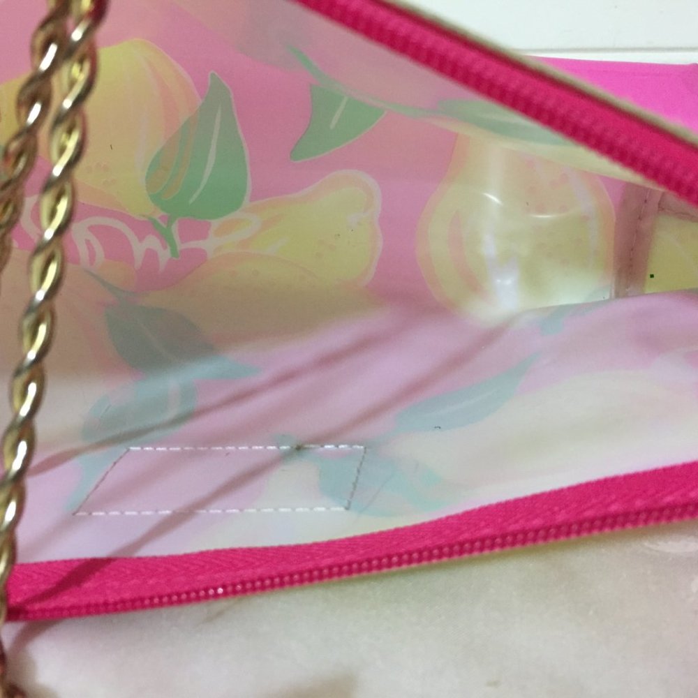 Lilly Pulitzer for Estee Lauder Lemon Cosmetic Bag - Picture 5 of 8